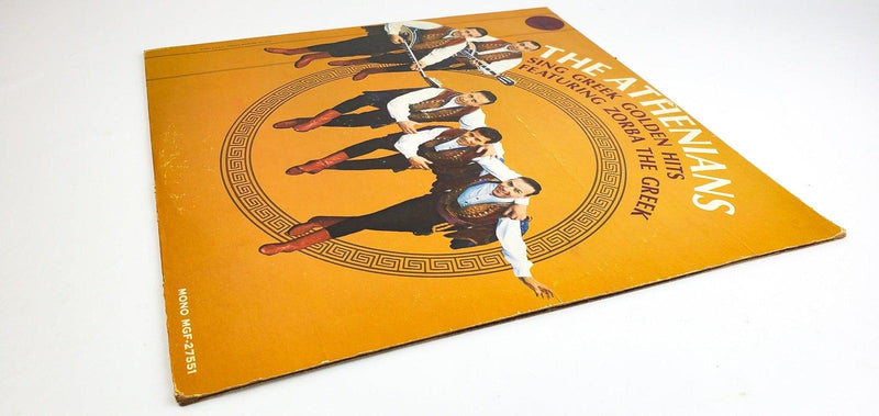 The Athenians Featuring Zorba The Greek Sing Greek Golden Hits 33 RPM LP Record 4