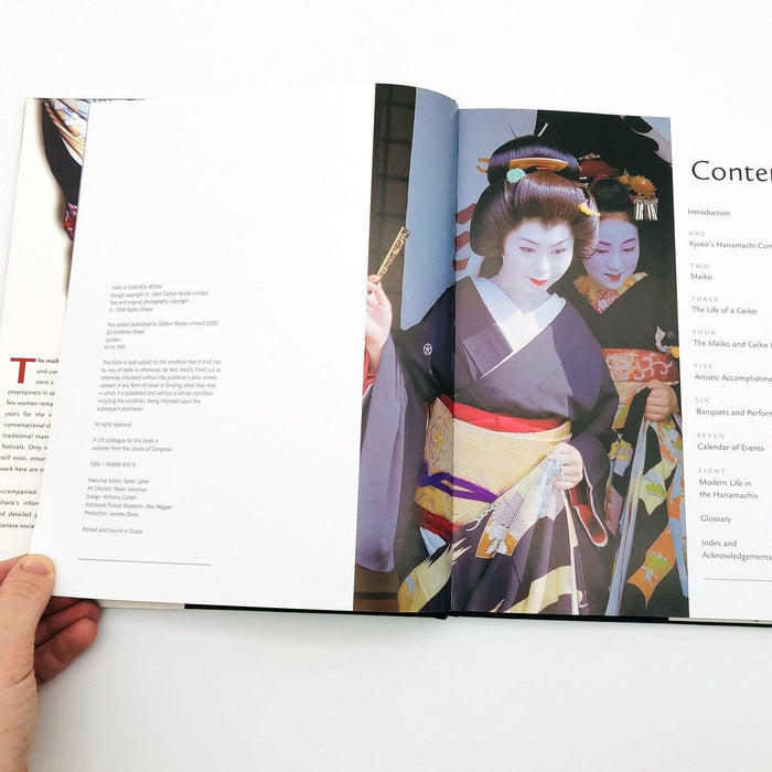 Geisha Hardcover Kyoko Aihara 1999 The World of Kyoto Japan Culture 8
