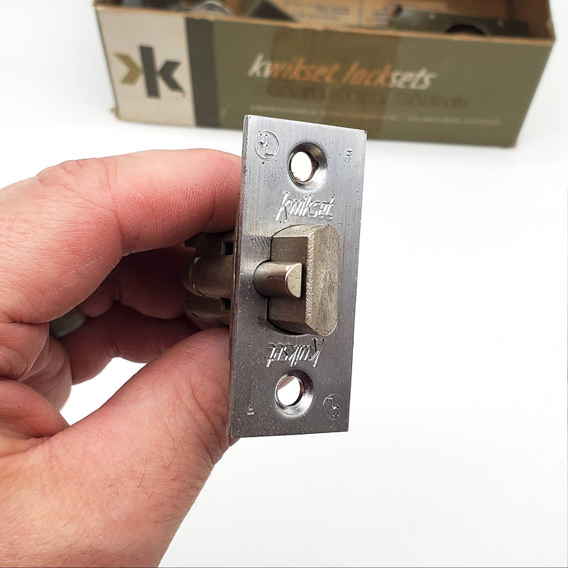 Kwikset Entry Door Knob Satin Chrome US26D Vista 508VDC Locking Keyed NOS 5