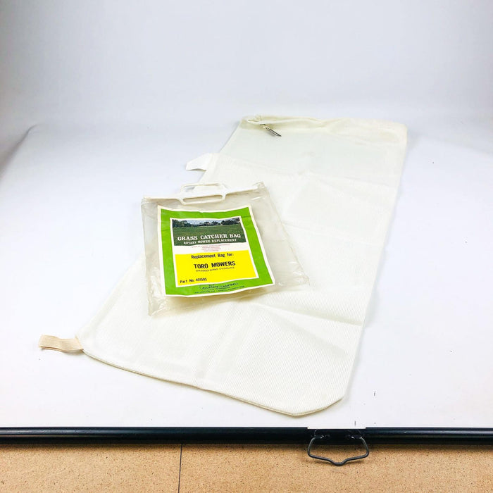 Campbell 401595 Grass Catcher Bag For Rotary Toro Mowers Drawstring New NOS