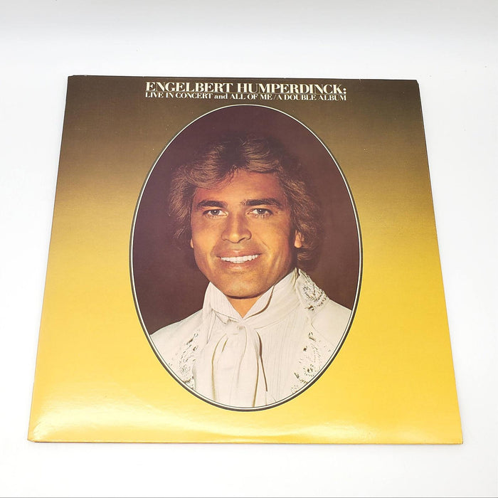 Engelbert Humperdinck Live In Concert And All Of Me Double LP Record Epic 1980 1