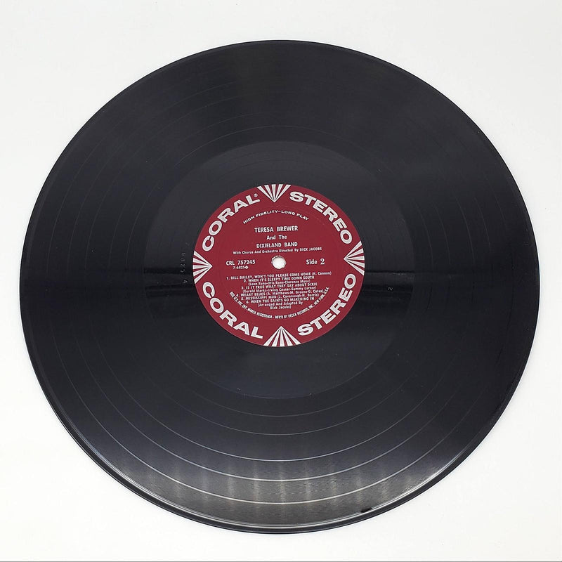 Teresa Brewer And The Dixieland Band LP Record Coral 1958 CRL 757245 5