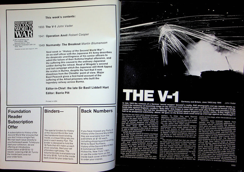 History Second World War WW2 Magazine 1974 Part 70 Operation Anvil Normandy 3