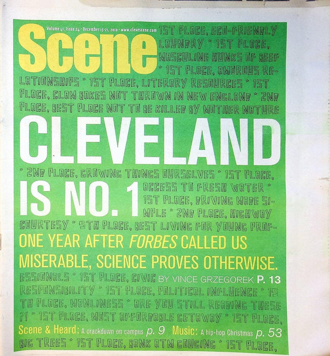 Cleveland Scene Magazine December 2010 Indie Rappers Sage Francis Pigeon John 1