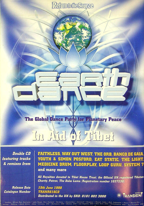 Dream Creation Magazine Jun-Jul 1998 Goa Trance Bosnia Aid Digitalis Psychedelic
