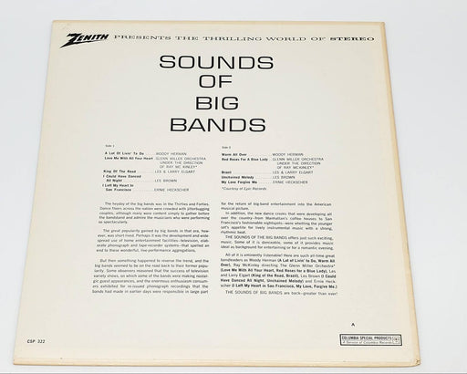 Sounds of Big Bands LP Record Columbia Les Brown, Larry Elgart, Glenn Miller 2