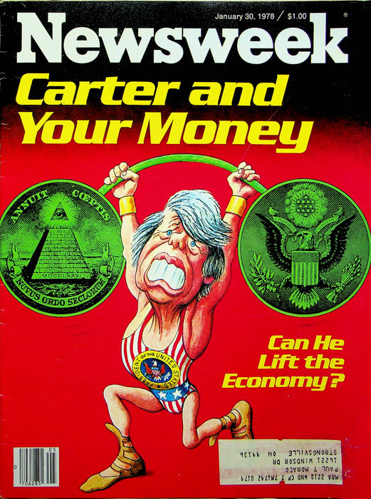 Newsweek Magazine January 30 1978 Jimmy Carter Budget Tax Cuts Inflation Deficit 1