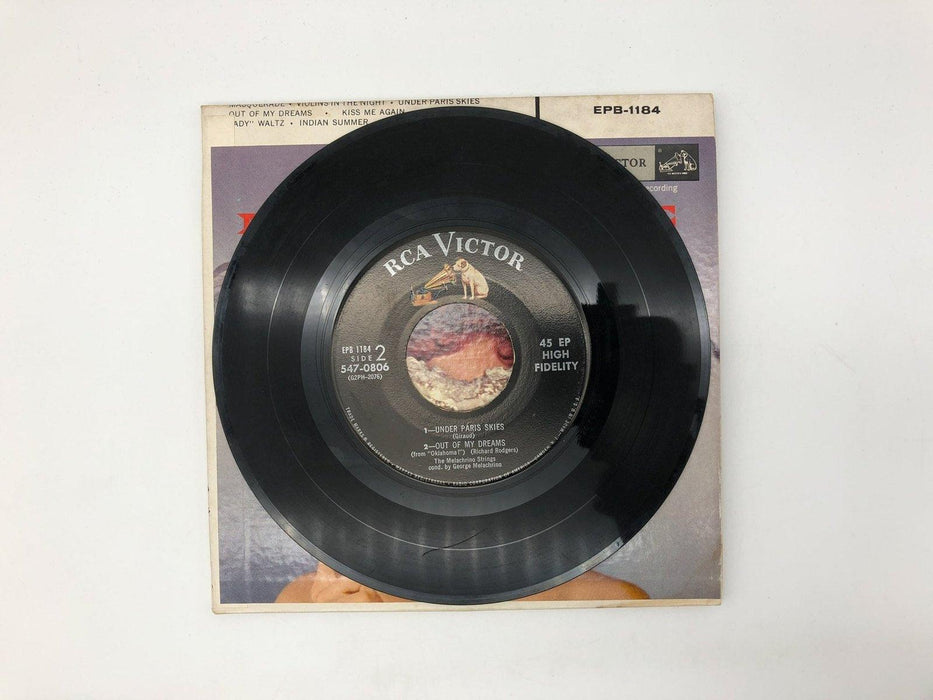 The Melachrino Strings Masquerade Record 45 RPM 2x EPB 1184 RCA Victor Gatefold 6