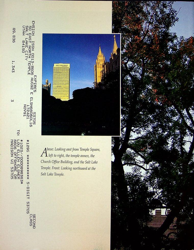 Ensign Magazine November 1991 Vol 21 No 11 Report Of General Conference 3