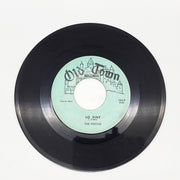The Fiestas Last Night I Dreamed 45 RPM Single Record Old Town Records 1958 1062 2