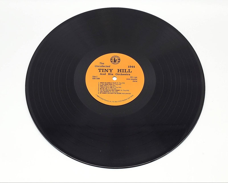 Tiny Hill And His Orchestra The Uncollected 1944 LP Record Hindsight 1980 5