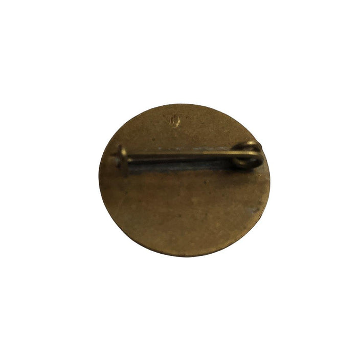 Vintage Girl Scouts World Trefoil Pin Pinback Blue Enamel Brass Lapel 5