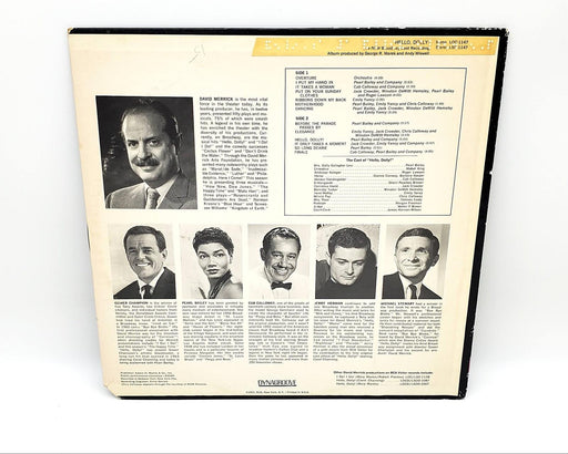 David Merrick Hello, Dolly! Cast Recording 33 RPM LP Record RCA 1967 LSO-1147 2