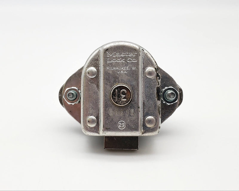 2x Master Lock 1631 Built-in Combination Padlock Locker w Code Hinge Left NO KEY 7