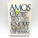 To Know A Woman Hardcover Amos Oz 1991 Israeli Secret Service Tel Aviv Ex Librar 1