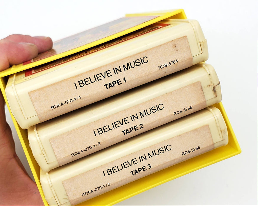 The Fireside Singers I Believe In Music 3x 8-Track Tape Box Set