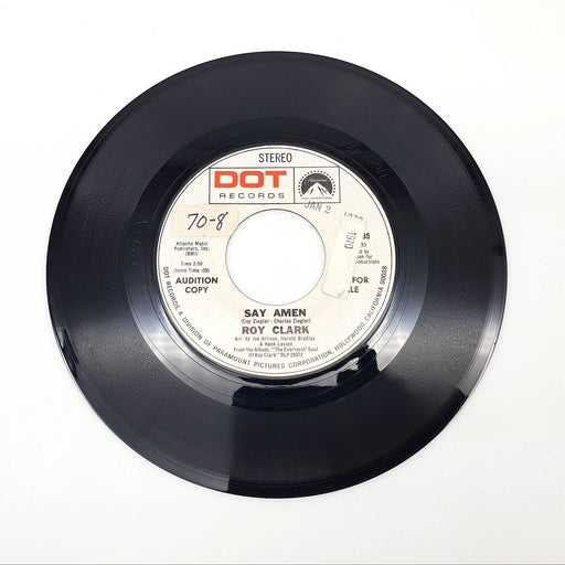 Roy Clark Then She's A Lover / Say Amen Single Record Dot Records 1969 45-17335 2