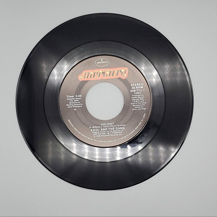 Kool & The Gang Holiday Single Record Mercury 1987 888 712-7 3
