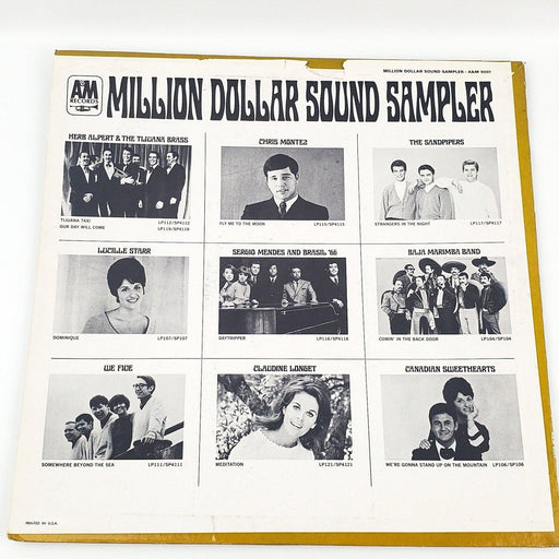Million Dollar Sampler Record 33 RPM LP SP 19001 A&M 1967 2