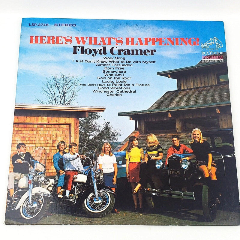 Floyd Cramer Here's What's Happening! Record 33 RPM LP LSP-3746 RCA 1967 1