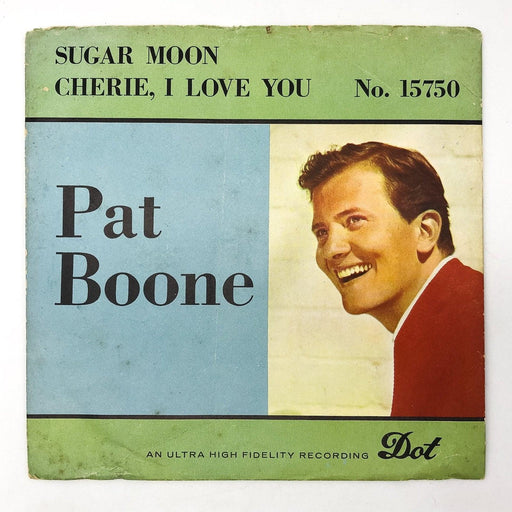 Pat Boone Cherie, I Love You Record 45 RPM 7" Single 45-15750 Dot Records 1958 1