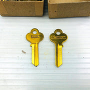50-pk Vintage Lori L100 Key Blank ILCO X1014F Southington Conn New Old Stock NOS 4