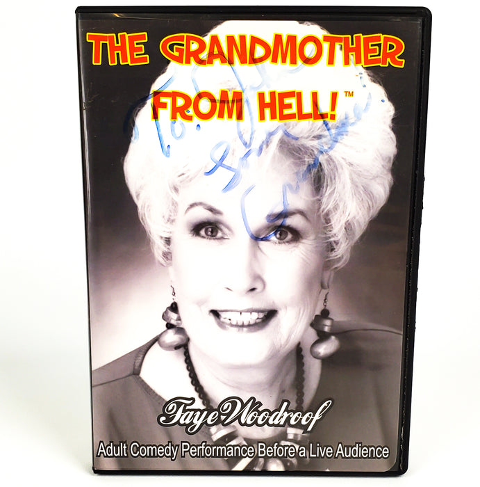 Faye Woodroof The Grandmother From Hell DVD Comedy Performance SIGNED