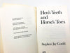 Hen's Teeth And Horse's Toes Paperback Stephen Jay Gould 1984 Biological Theory 7