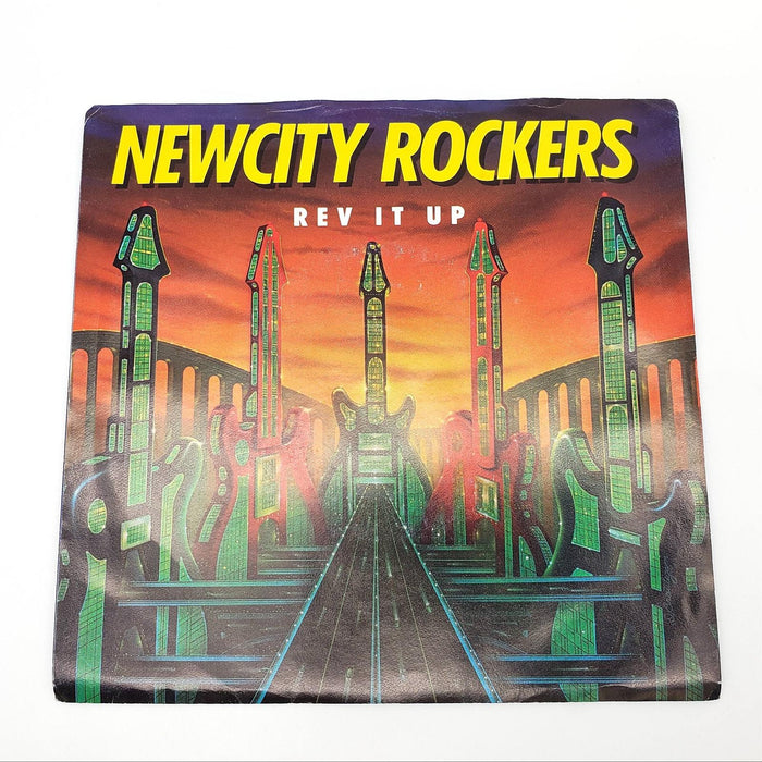 NewCity Rockers Rev It Up Single Record Critique 1987 7-99437 1