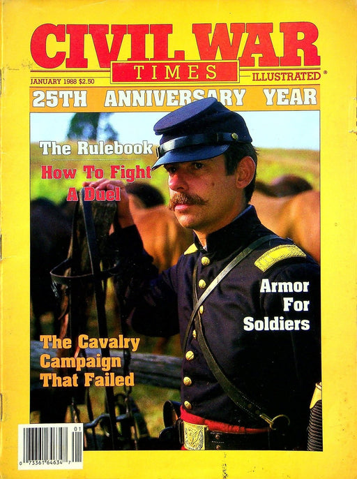 Civil War Times Magazine January 1988 Vol XXVI 9 How to Fight a Duel 1