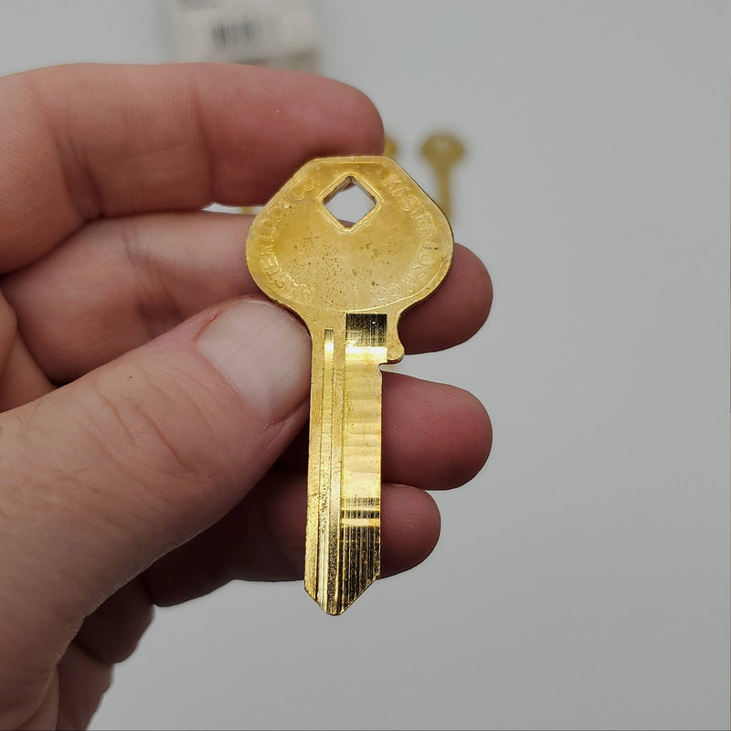 10x Master Lock Key Blanks 170K for 170 Series Locks 170KBXKB Vintage NOS