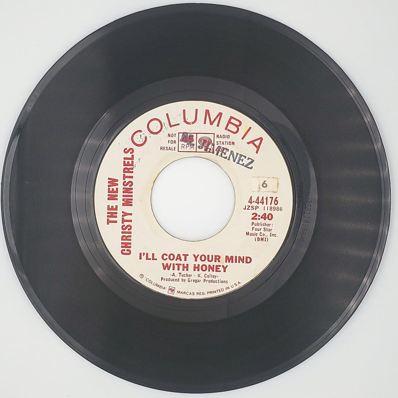The New Christy Minstrels Coat Your Mind With Honey Record 45 Columbia Promo 2