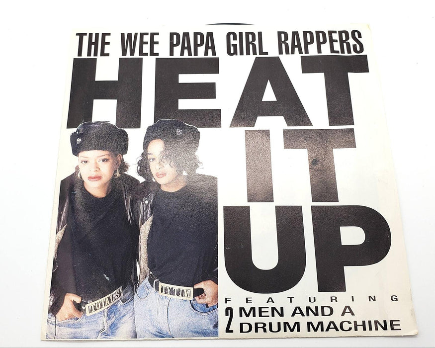 Wee Papa Girl Rappers Heat It Up 45 RPM Single Record Jive 1988 1158-7-JAB PROMO 1