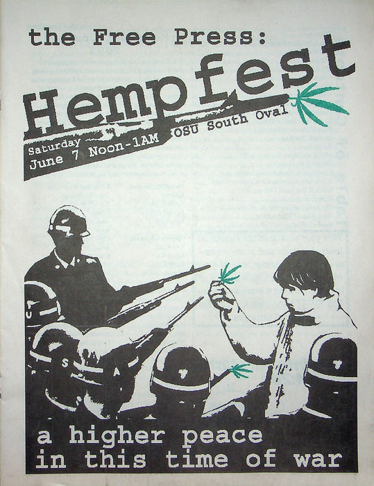 Hempfest Journal Magazine 2003 Racism Drug War Subjugation Taxes Medical Uses