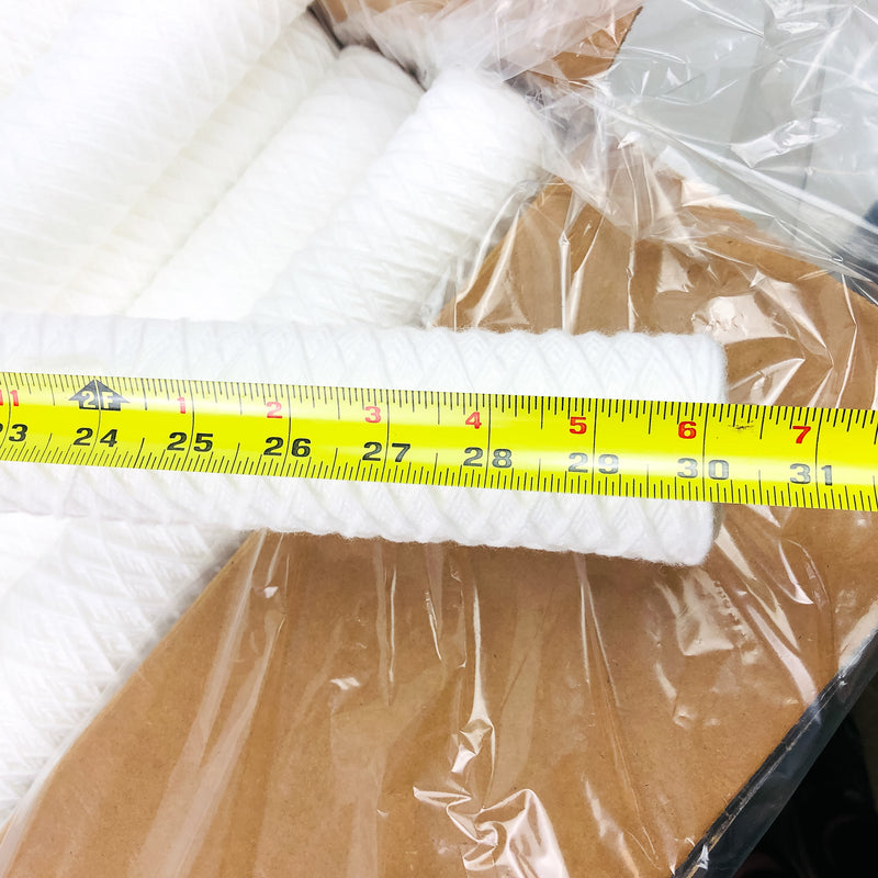 2pk String Wound Filter Cartridge 30"x2.5" 1 Micron Parker M39R30S Sediment