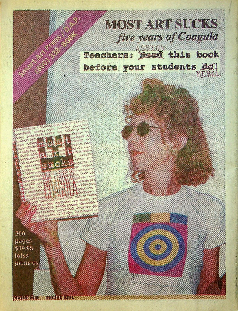 Cougula Art Journal 1999 Issue # 38 Howard Fox, Walt Disney, Karen Finley 3