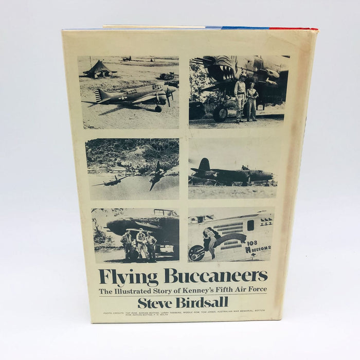 Flying Buccaneers Hardcover Steve Birdsall 1977 1st Edition WW2 5th Air Force 2 2