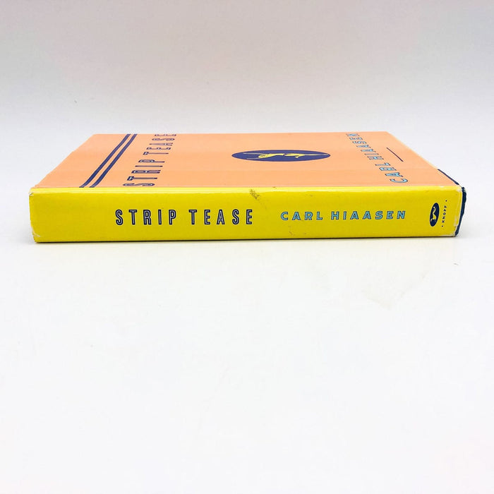 Strip Tease Hardcover Carl Hiaasen 1993 Politician Obsession Love Affair 1st Ed 3