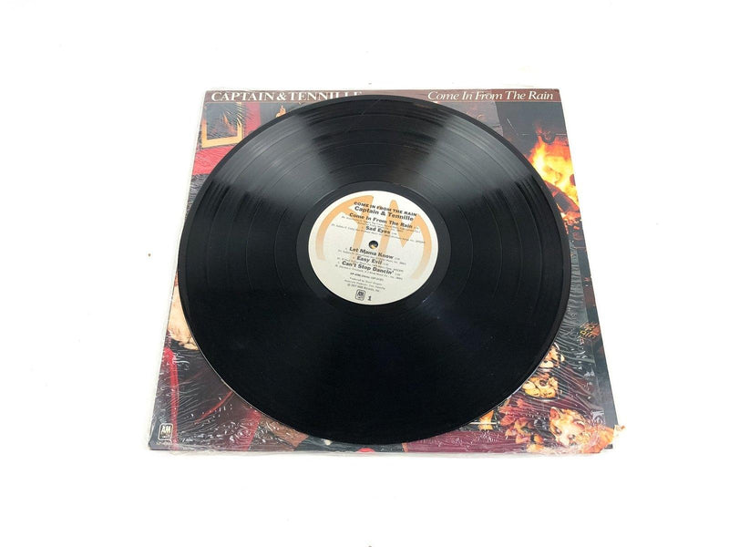 Captain & Tennille Come in From the Rain Record LP SP-4700 POSTER & Lyrics 1977 7