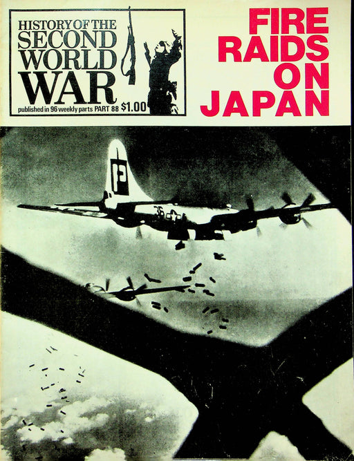 History Second World War WW2 Magazine 1974 Part 88 Fire Raids Tokyo Japan Tito 1