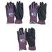 Palm Coated Work Gloves Small 3 Pairs Nitrile MaxiDry 56-424 Waterproof Knit 1