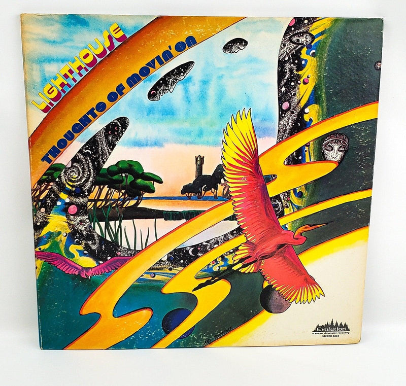 Lighthouse Thoughts of Movin' On Record 33 RPM LP Stereo Dimension Records 1971 1