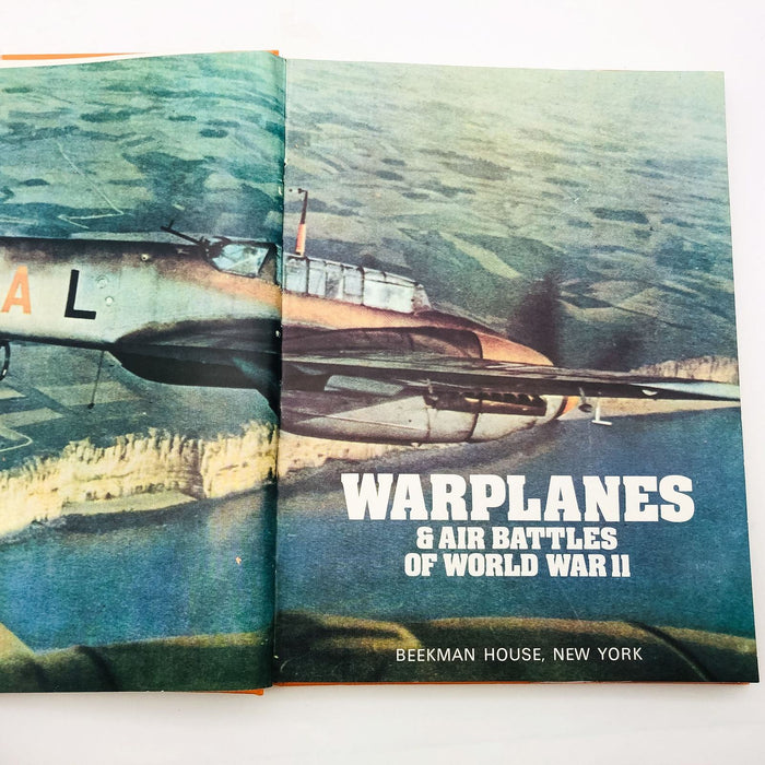 Warplanes And Air Battles Of WW2 Hardcover Bernard Fitzsimons 1973 1st Edition 7