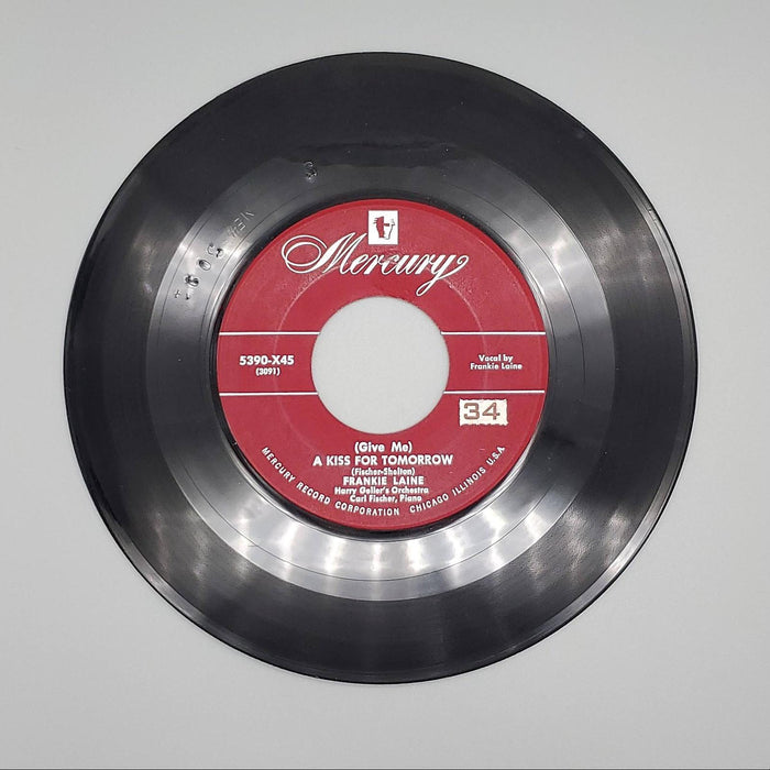 Frankie Laine Swamp Girl / A Kiss For Tomorrow Single Record Mercury 1950 5390 2