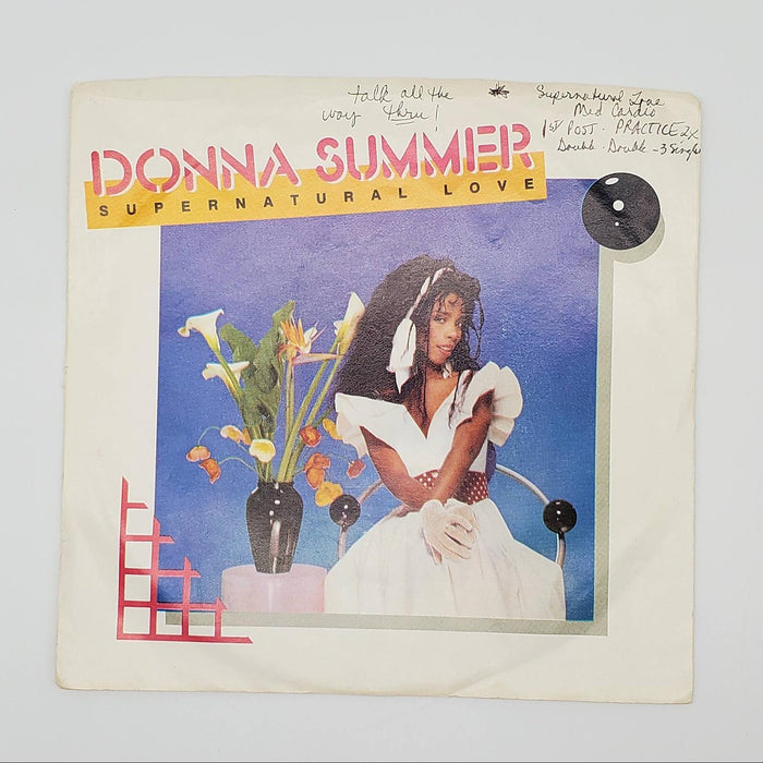 Donna Summer Supernatural Love Single Record Geffen 1984 9 29142-7 1