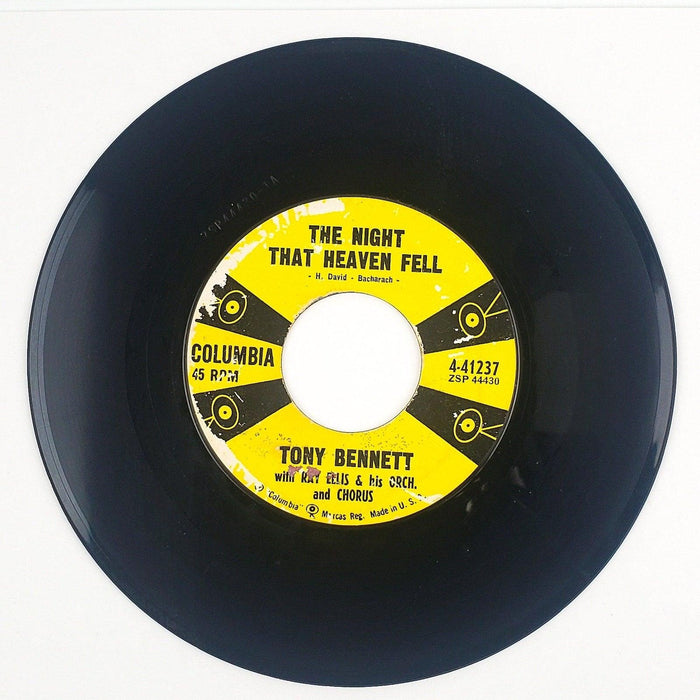 Tony Bennett Firefly Record 45 RPM Single 4-41237 Columbia 1958 1