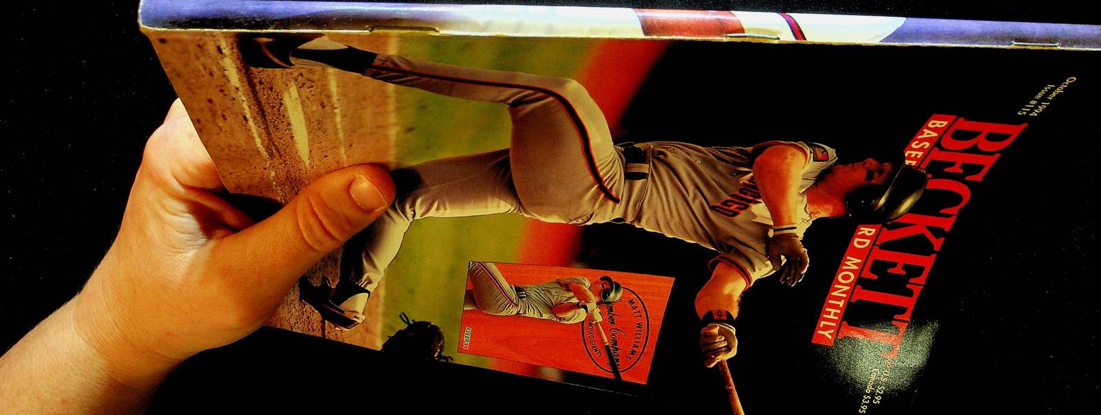 Beckett Baseball Magazine Oct 1994 # 115 Matt Williams Ryan Klesko Javy Lopez 4