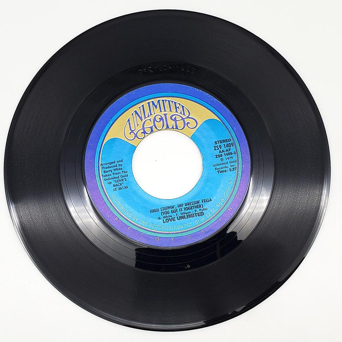 Love Unlimited High Steppin Hip Dressin Fella 45 RPM Single Record 1979 Copy 1 1