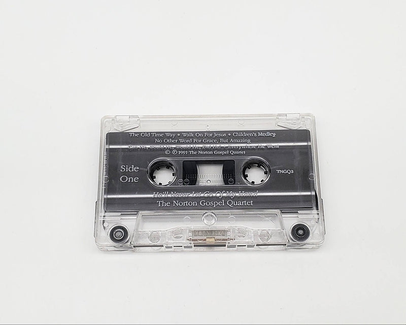 The Norton Gospel Quartet He'll Never Let Go Of My Hand Cassette Tape Album 1991 4
