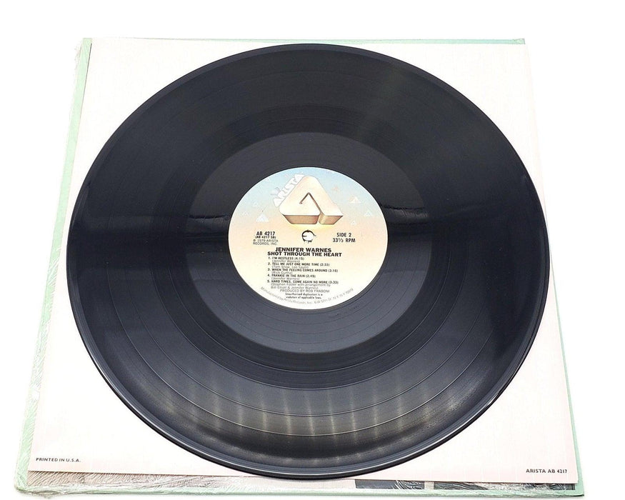 Jennifer Warnes Shot Through The Heart 33 RPM LP Record Arista 1979 AB-4217 Cpy2 7